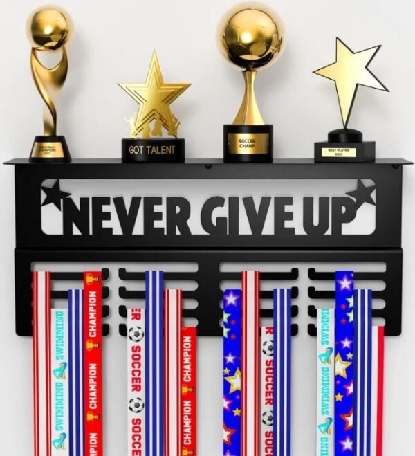 Acrylic Personalized Medal hanger + Trophy Shelf